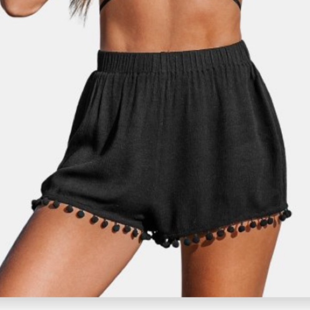 NWOT CUPSHE Women’s Tassel Cover-Up Shorts